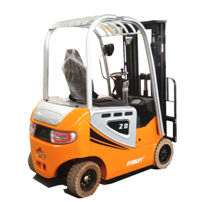 CE TCF 2ton 2000kg Mini Forklift 4-wheel Electric Forklift 2020 hot sale forklift truck price