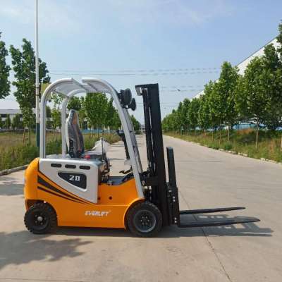 2000kg 2500kg 3000kg 3m 4m 5m  Full Free lifting portable forklift  Seated Electric forklift with Side shifter triplex mast