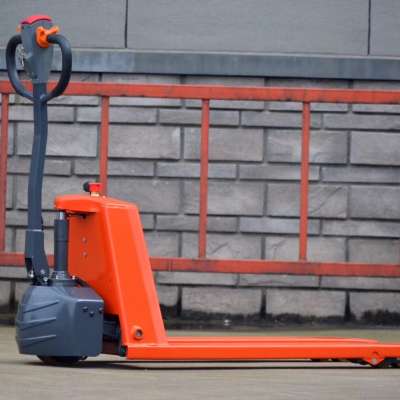 Semi Electric Pallet Truck1500kg 2000kg  Cheap Top Selling Semi Electric Pallet Truck Hydraulic Pallet Truck Forklift