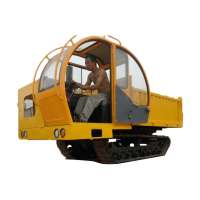 China mini crawler dumper truck small tipper for sale