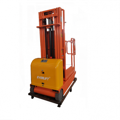 Full Electric Aerial Order Picker with Lithium Battery