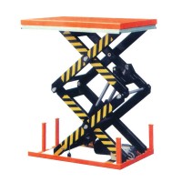 2 ton small electric scissor lift table with 1.8m lifting height