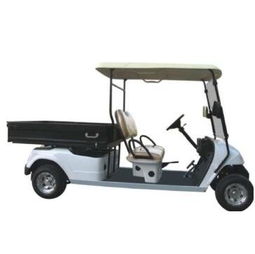 EV2048HCX Electric Utility Cart with 2 seats with long cargo bed